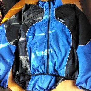 Pearl Izumi Cycleing Windbreaker Blue & Black X Large